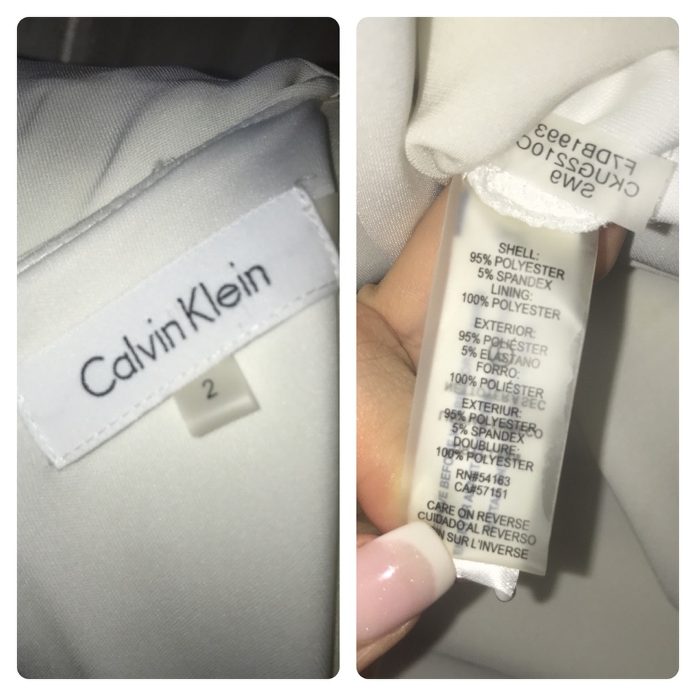 Calvin Klein White Dress - Picture 6 of 8